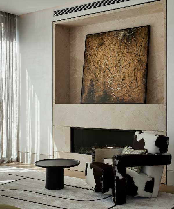 Elphin living and dining area