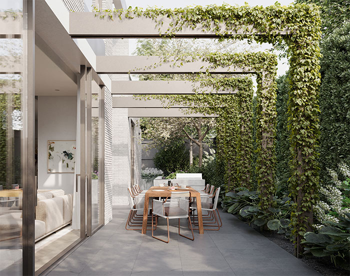 The Hopetoun courtyard